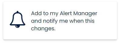 Alert manager button